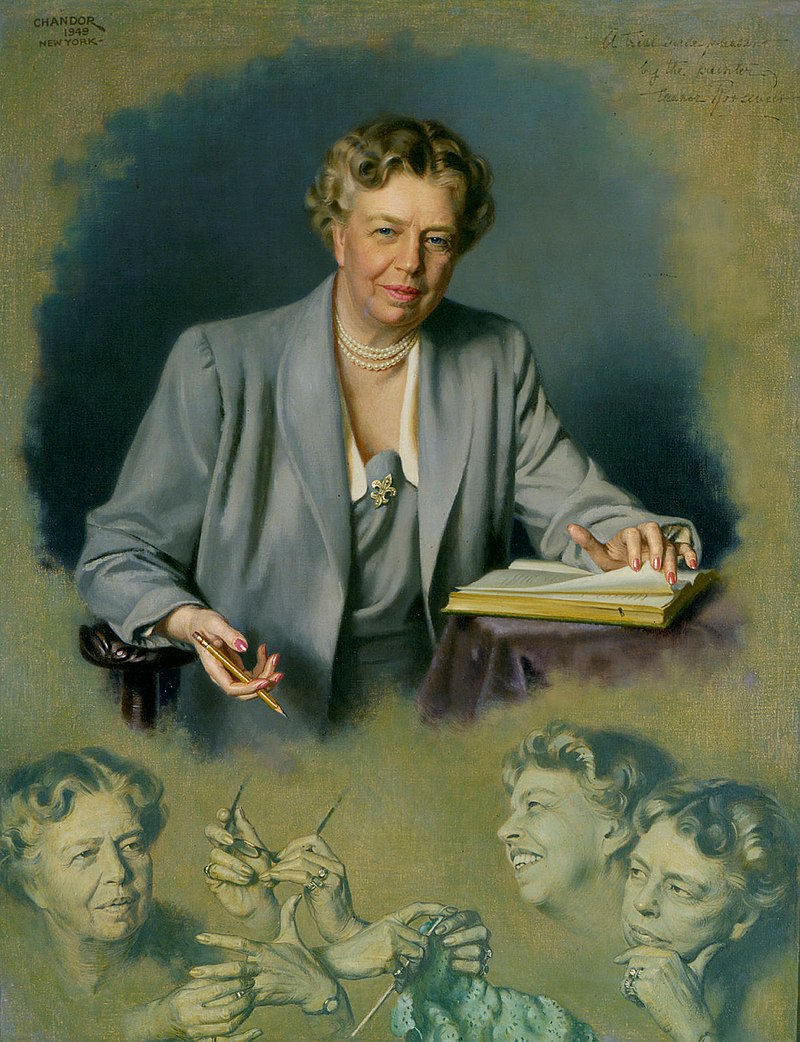 Photo of Anna Eleanor Roosevelt
